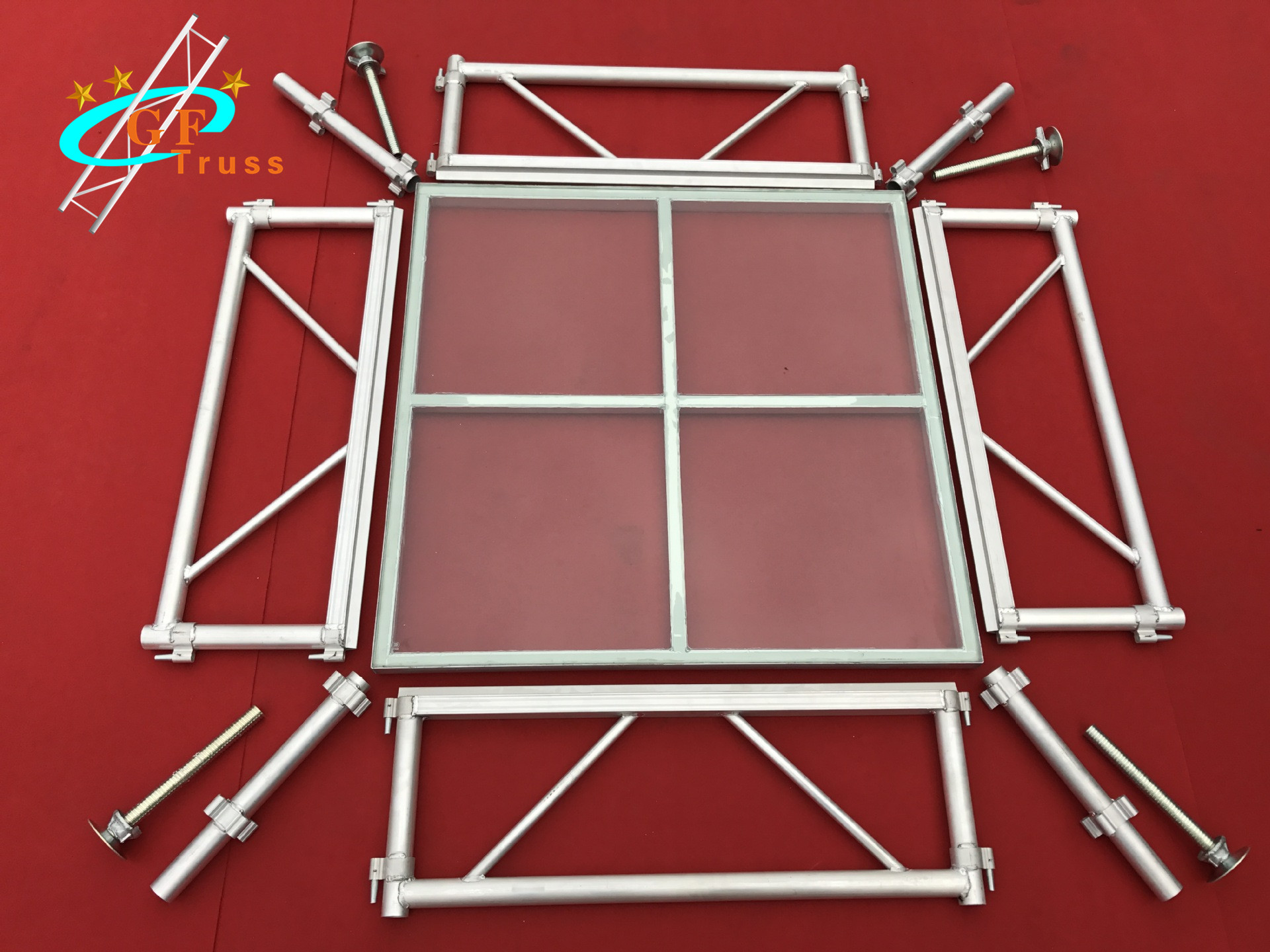 Customized Aluminum Portable Stage Platform Outdoor Concert Stage