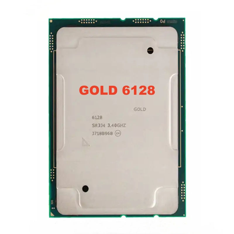 Customized CPU GOLD 6128 cpus tray 6128 processor CPU 3.4GHz 115W 19.25MB 6cores 6128 CPU