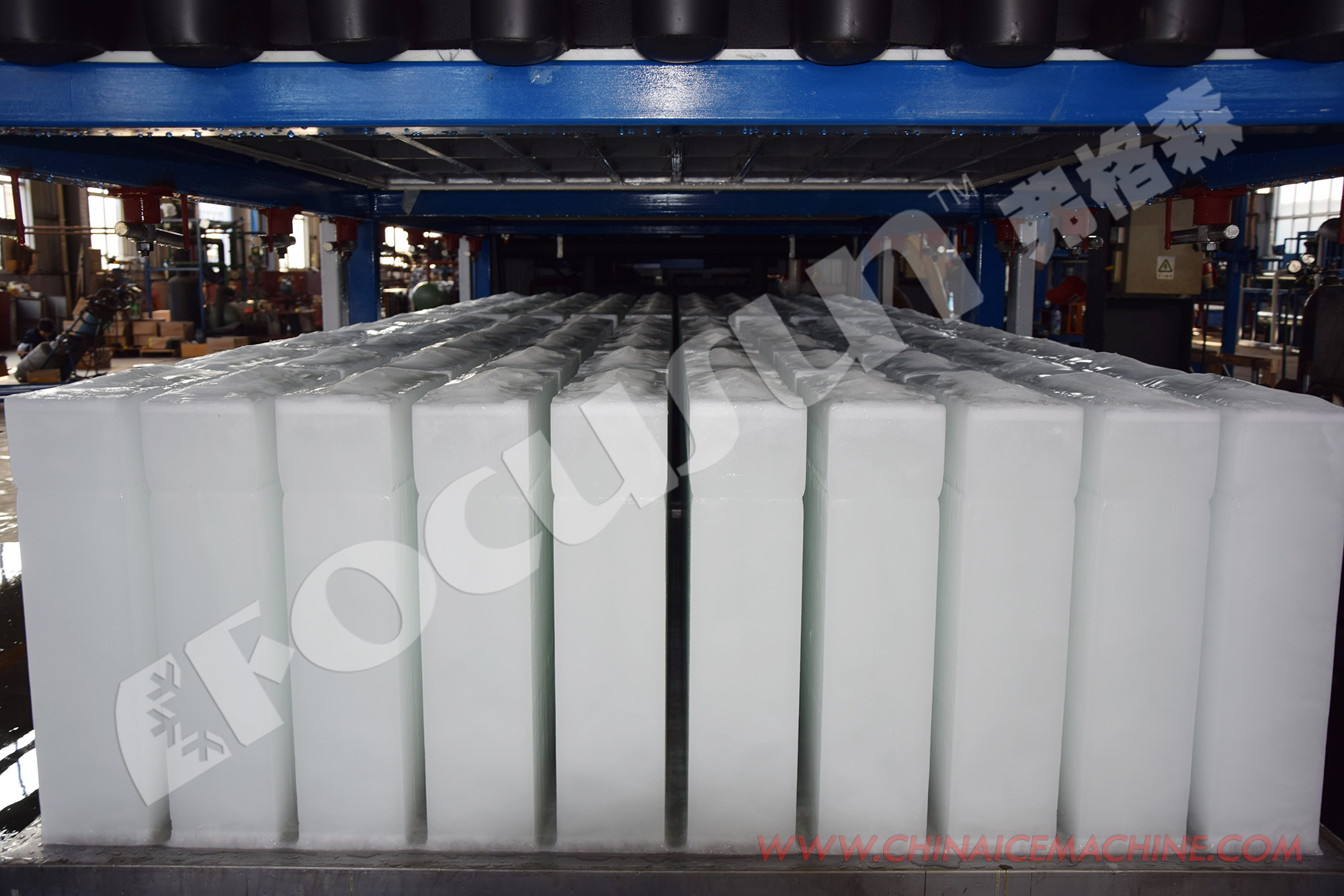Germany Bitzer Compressor Type Flake Ice Maker for Fishing Vessels 10ton/day Capacity