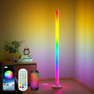 RGB Color Changing LED Ambient Corner Light for Decorative Floor Lighting 35*35