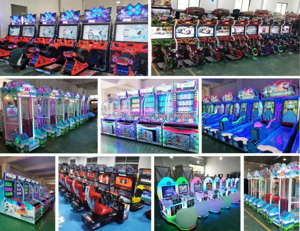 42LCD Double Players Speed Motorcycle Arcade Game Machine Original Design