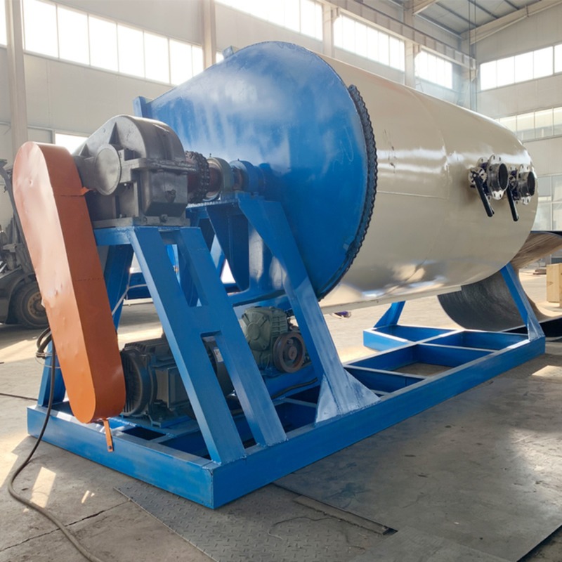 1-36 r.p.m Range of Spindle Speed Horizontal Lacquer Making Machine for Chemical Mixing
