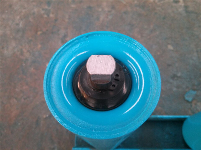 Grain Transportation 76mm Conveyor Steel Roller With 6204 Bearing