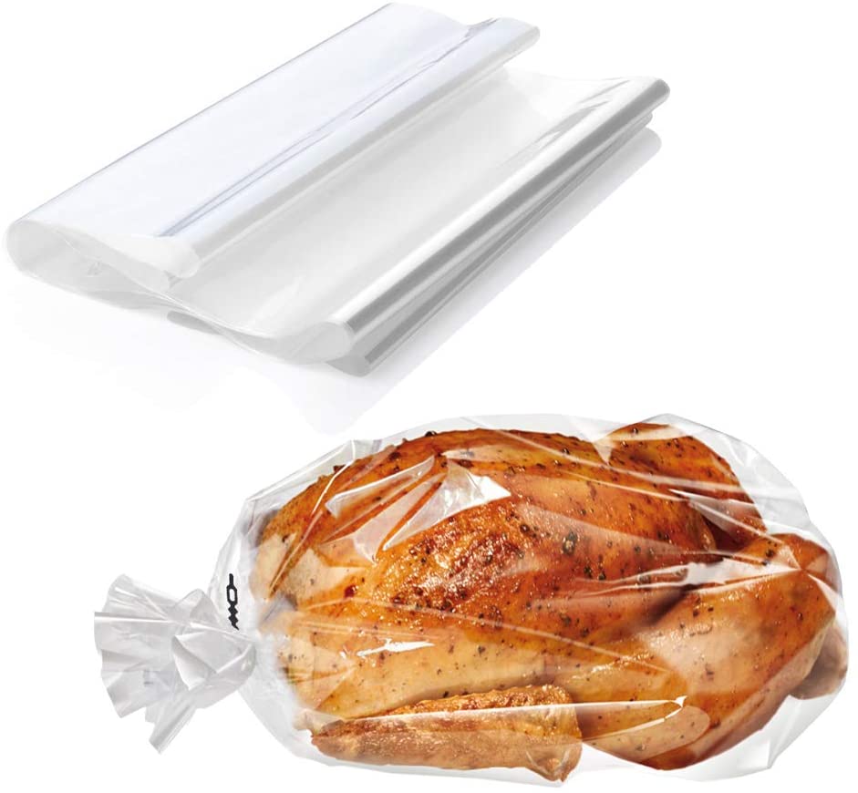Pizza PE Roaster Oven Cooking Bags Meat Roasting Fish Oven Bags Safe For Vegetables