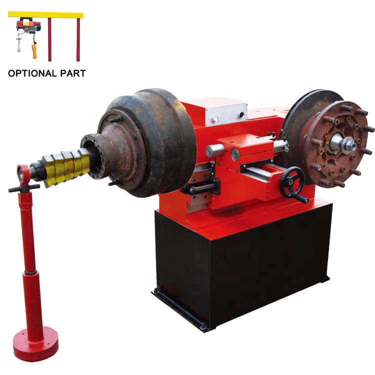 T8465 1.1kw Disc Drum Brake Lathe High Efficicency For 180mm Brake Drum
