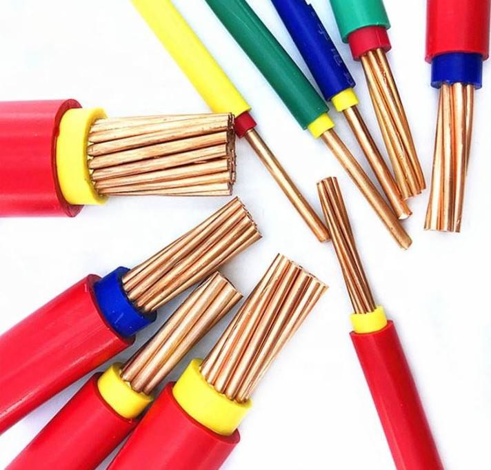 H05VV-U Single Core and Multi-core PVC Insulated and PVC Sheath NYM Cable