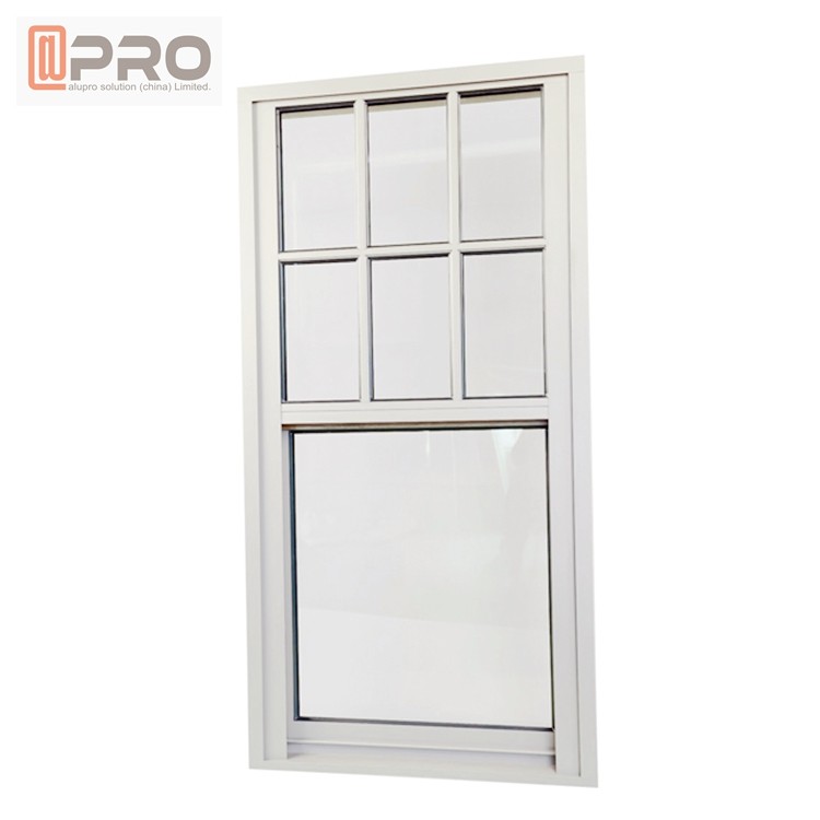 American Style Thermal Break Aluminium Import Casement Accessories Hung Window Glass Frame Horizontal swning single hung