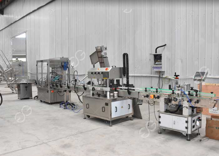 water bottle filling line