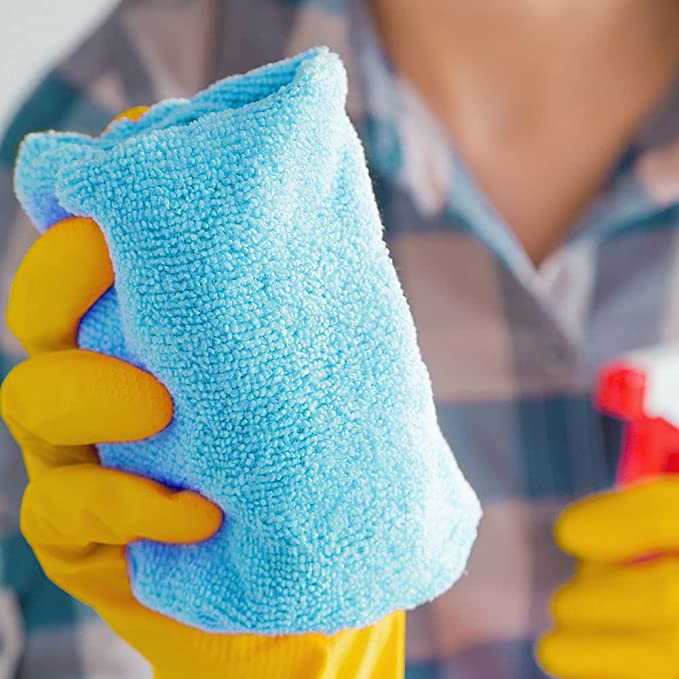 50g Microfiber Cleaning Cloth for Polishing Cars High Quantity 40X40CM All-Season