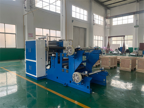 380V 27KW Aluminium Foil Sheet Making Machine V Shape Inter Folded