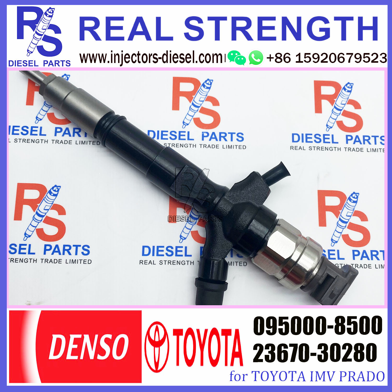 Common Rail Fuel Injector 095000-7540 0950007781 095000-8500 095000-7781 23670-39316