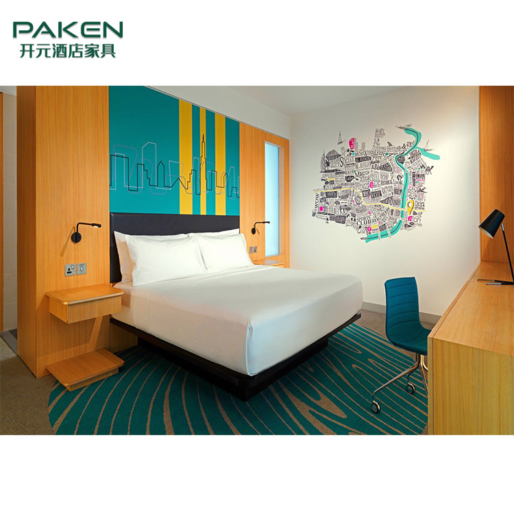 ISO9001 Modern Style HPL Surface Full Size Bedroom Sets