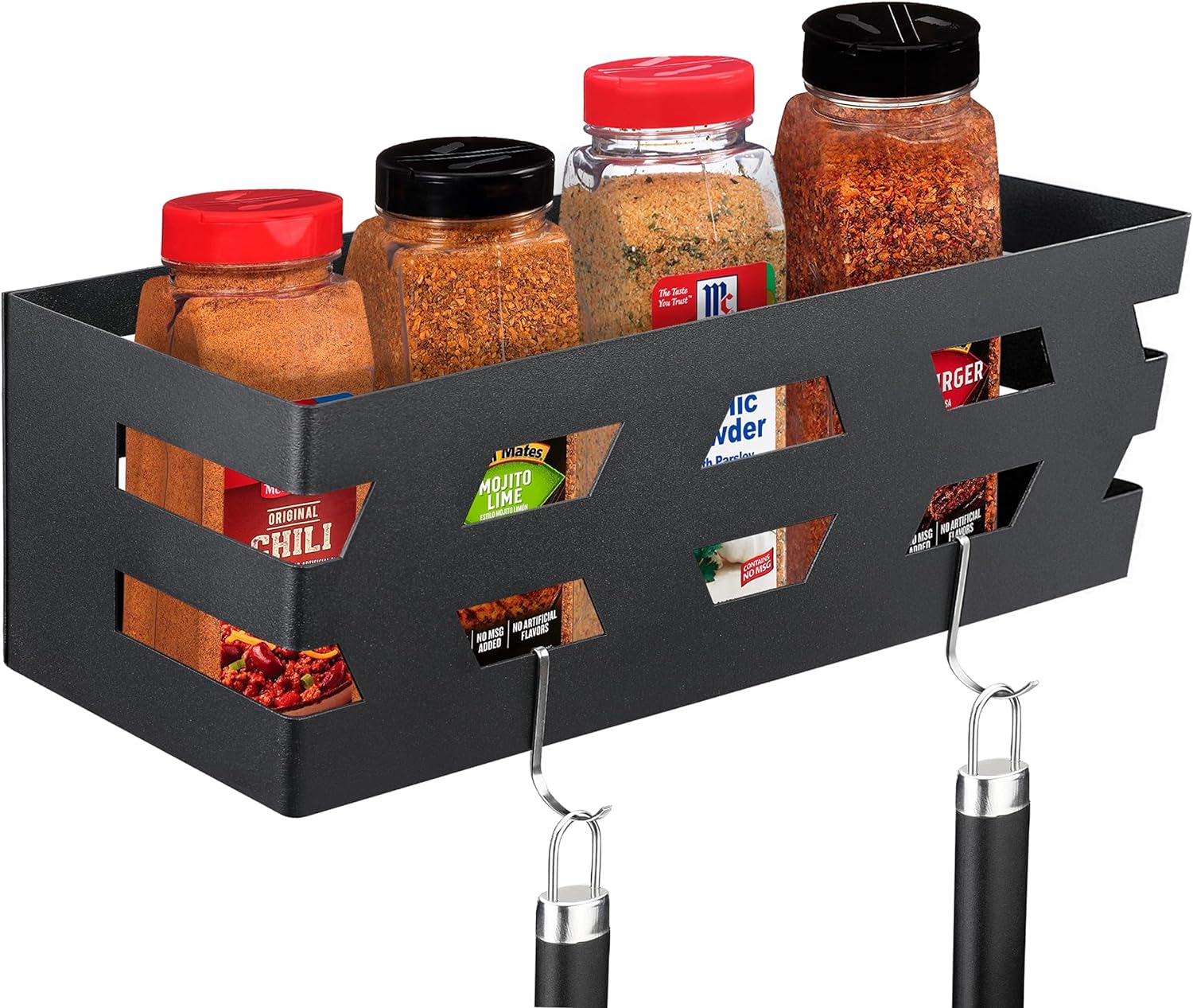 2-3Kg Finish Removable Grill Caddy BBQ Accessories Space Saving Storage Box Organizer