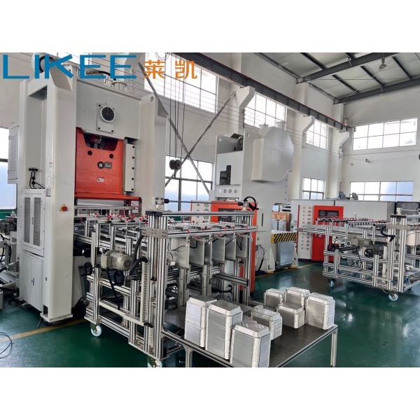 T80 Aluminum foil container making machine
