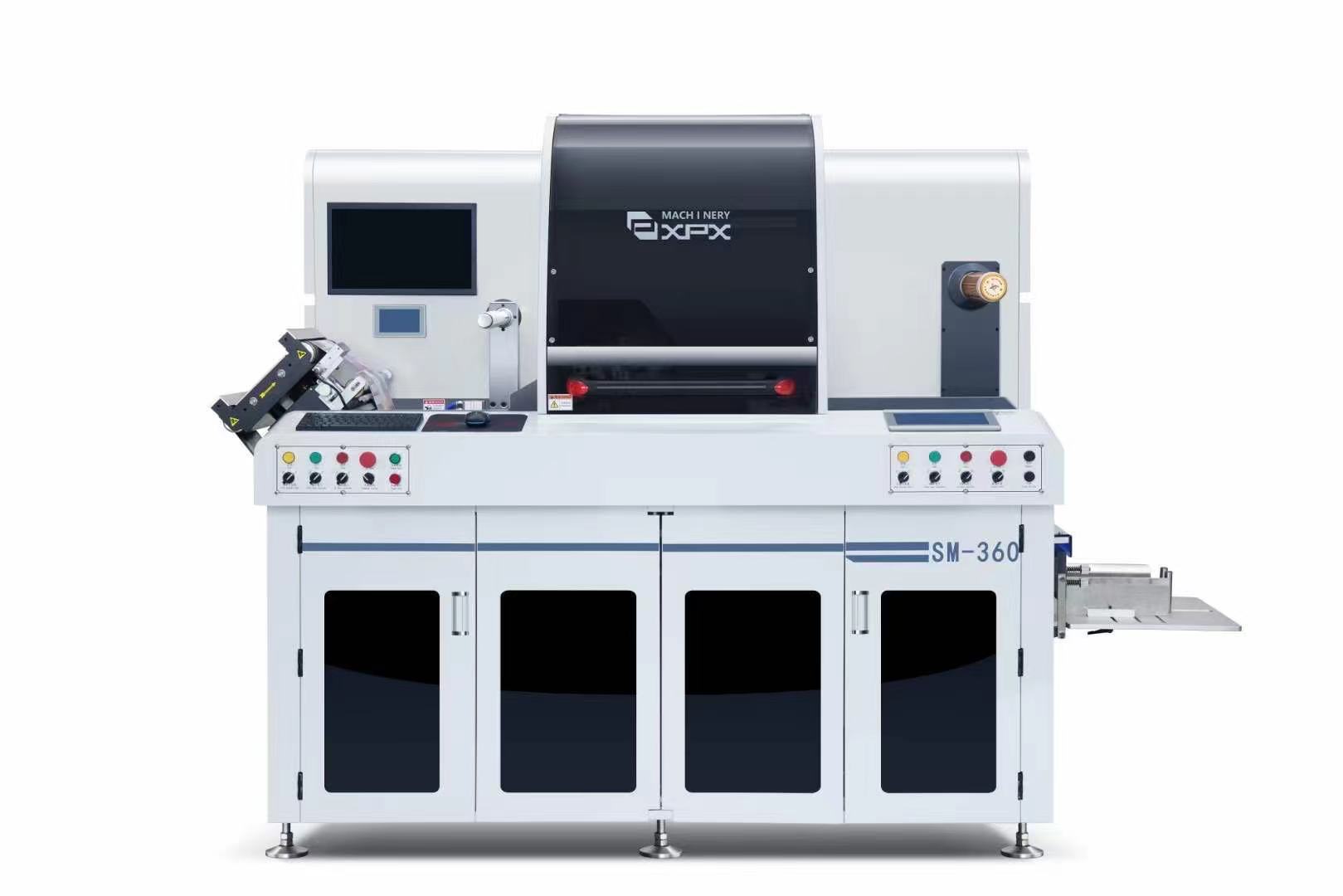 Barcode Digital Label Die Cutter 8kw Sticker Digital Die Cutting Machine