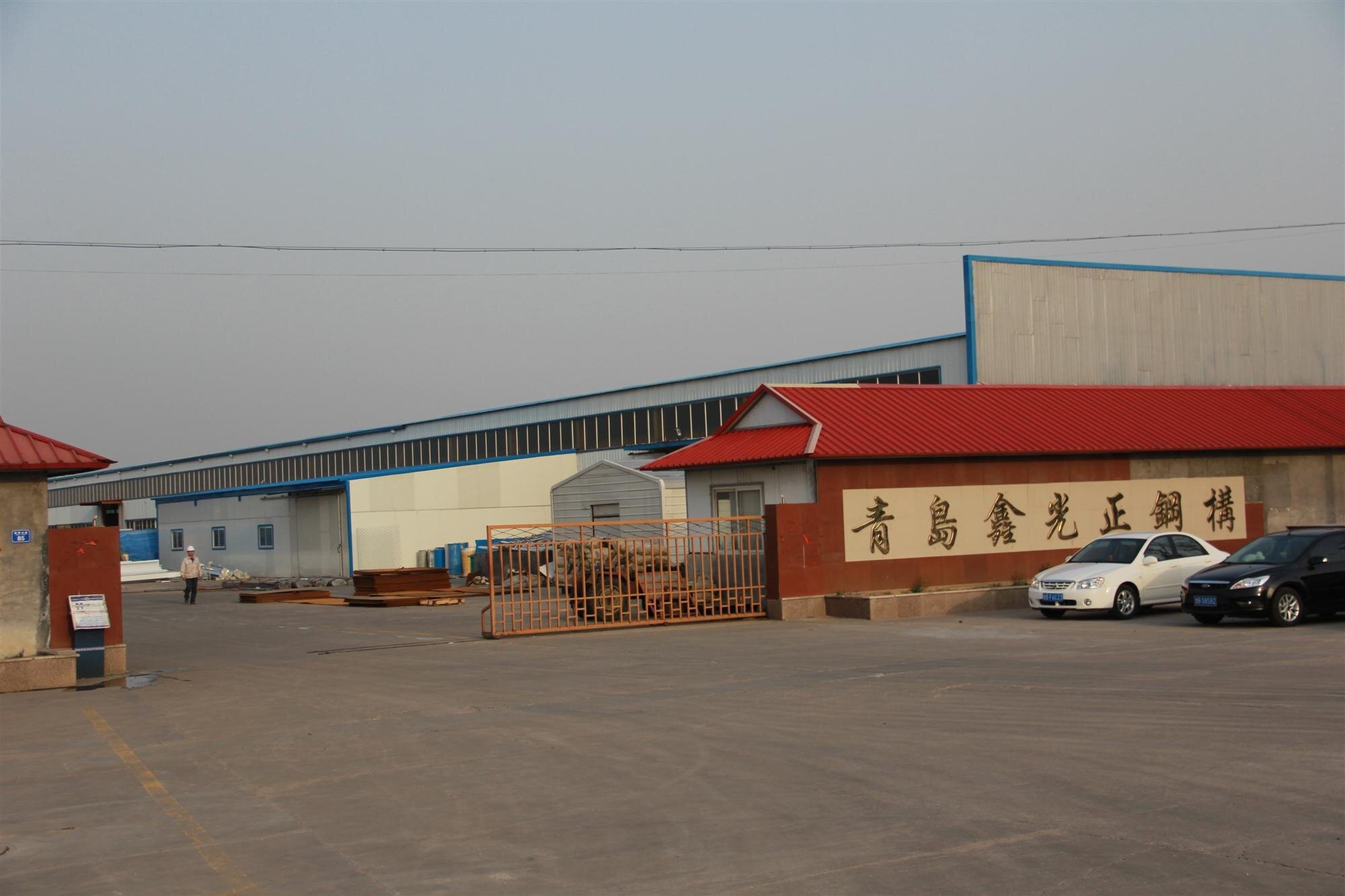 Water Proof Steel Structure Workshop Low Carbon Fire Prefab Metal Workshop
