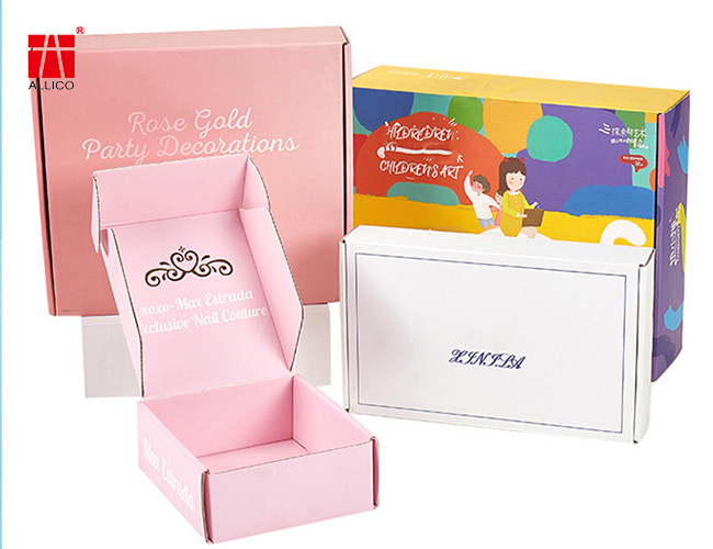 Small Mailerbox Kraft Mailer Mailing Box Shipping Corrugated Paper Boxes