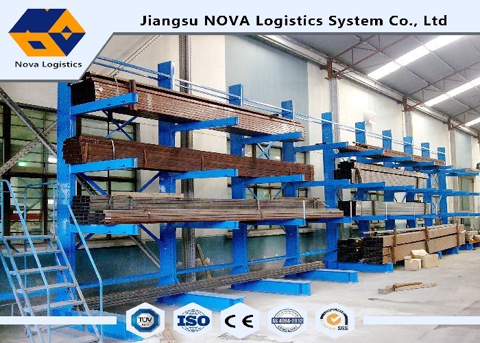 200 Kg Per Layer Cantilever Storage Pallet Racks , Cantilever Shelving Systems