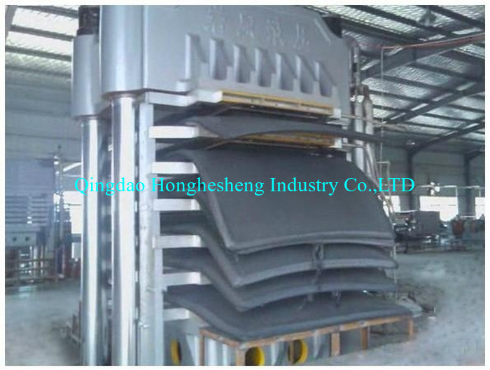 4 6 Layers Foam Rubber Sheets Vulcanizing Press EVA Mat Foaming Machine
