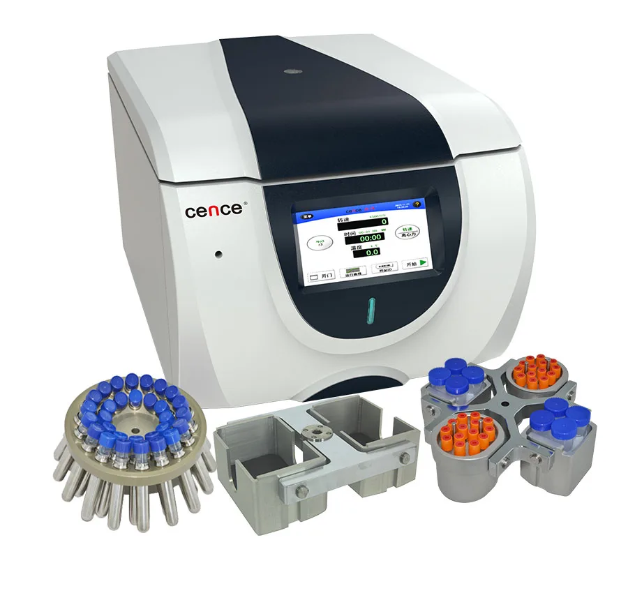 Cence Laboratory Blood Separator Centrifuge Hematocrit Centrifuge LT53 With Swing Rotors