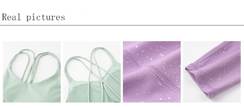 Flash Sequin Yoga Set Clothes Nylon Moisture Wicking Womens 2 Piece Workout Sets