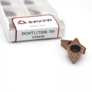 Buy cheap DCMT11T304/08 Turning Tools CNC Lathe Machine Carbide Inserts Imported Coating product
