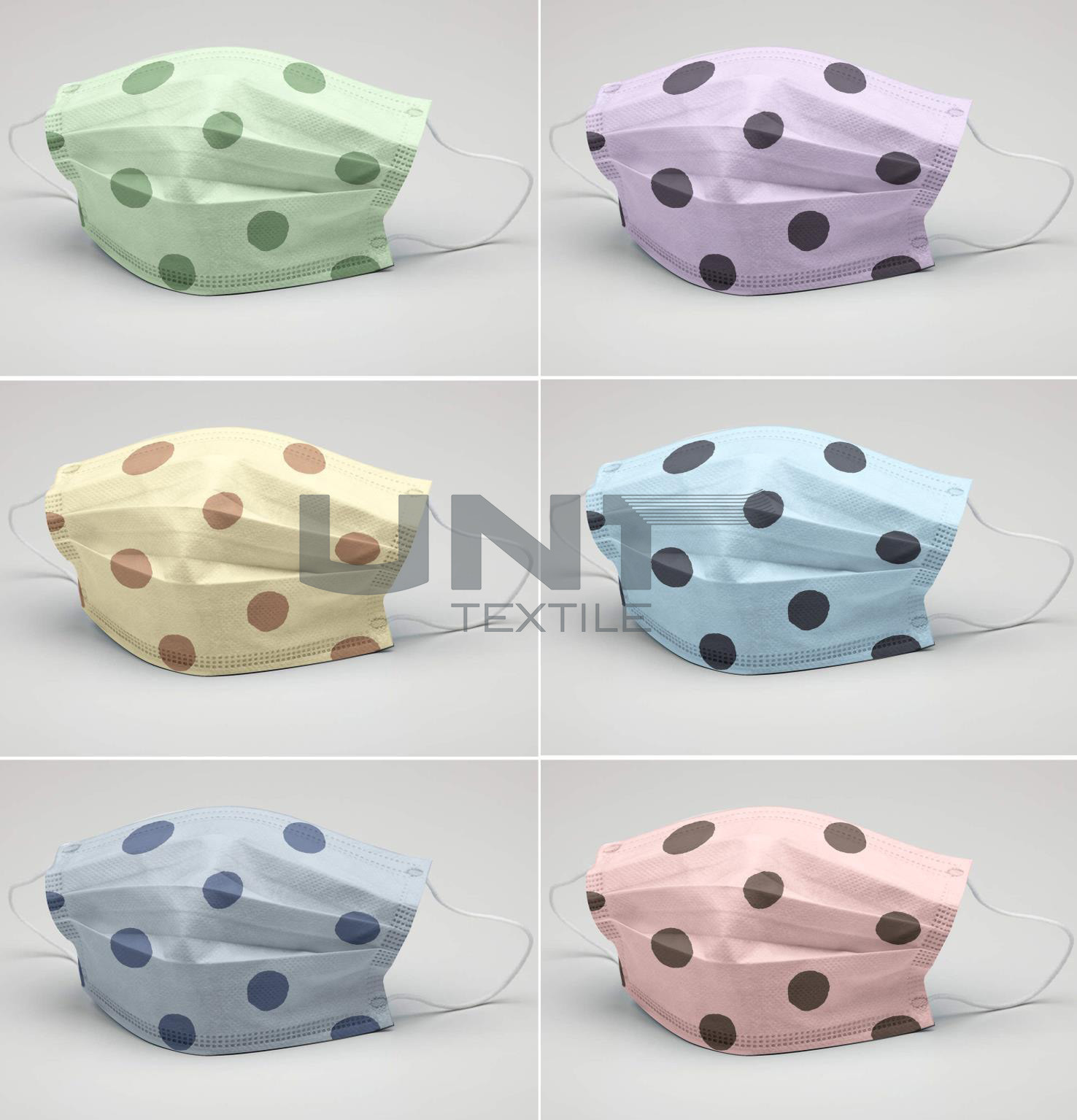 100% Polyester Fiber PP Spunbond Non Woven Fabric 20gsm For Mask