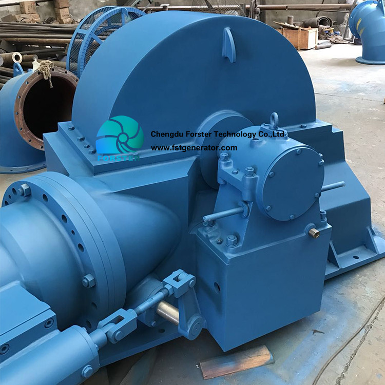 Alternative Energy Turgo Turbine Generator For Medium To High Head 45 - 120m