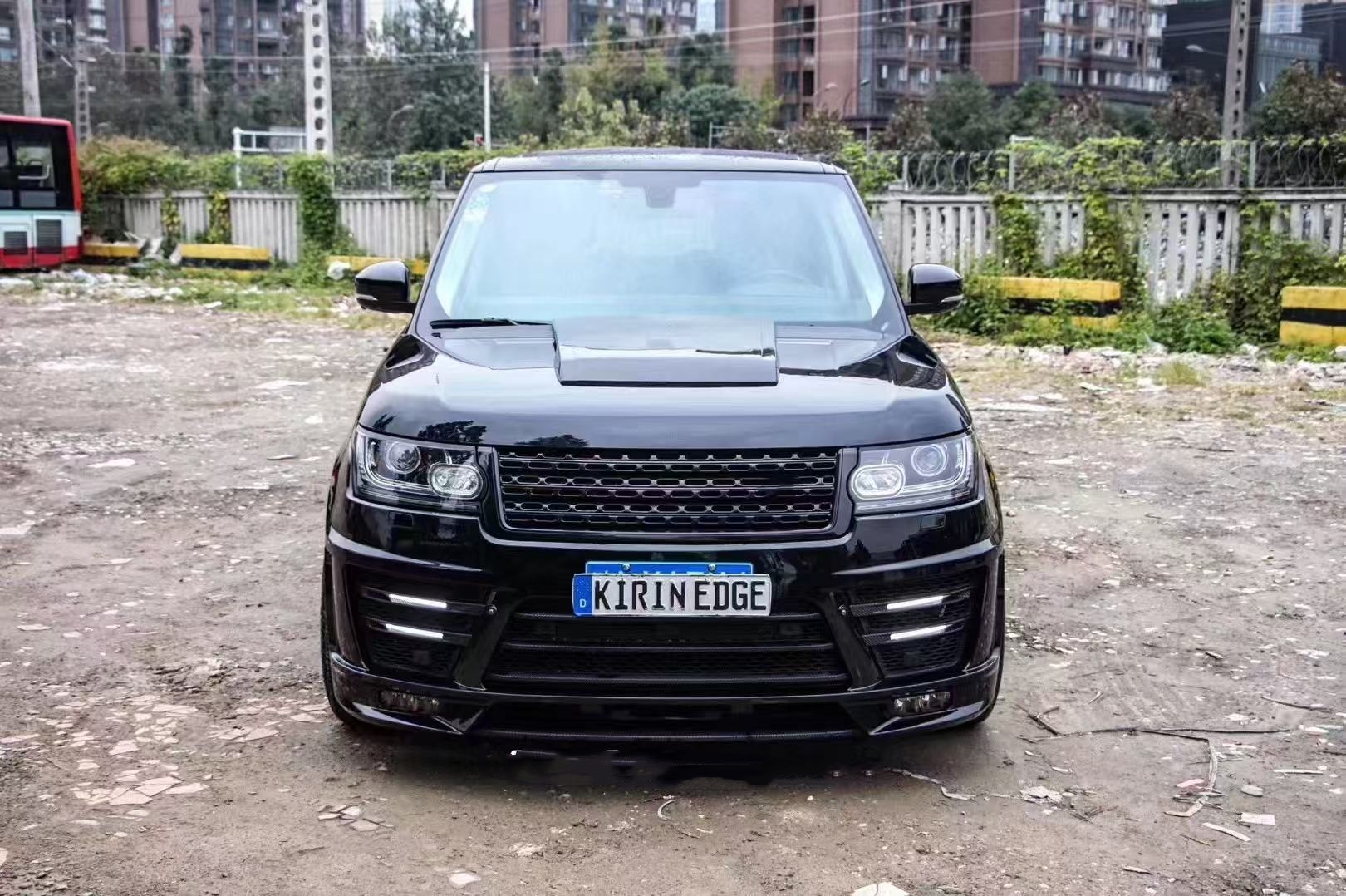 2017 2020 Land Rover Body Kit Plus Style Repair Carbon Fiber Hood