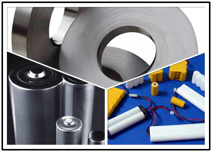 Batteries 0.005mm Thickness Pure Nickel Foil Width 0.2mm Not Powder