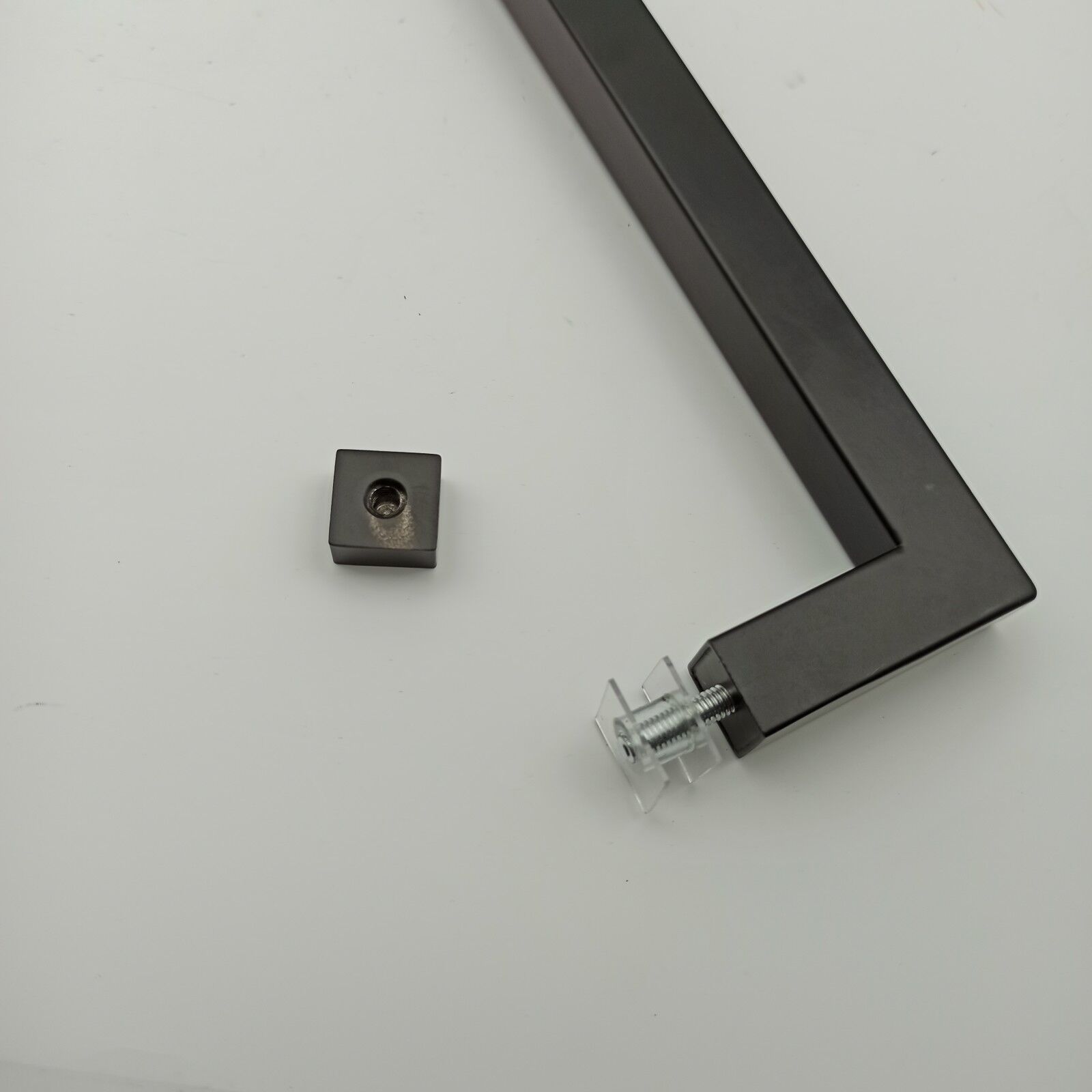 Good Design Stainless Steel304 Door Pull Handle for Bathroom Glass Doors in Matt Black