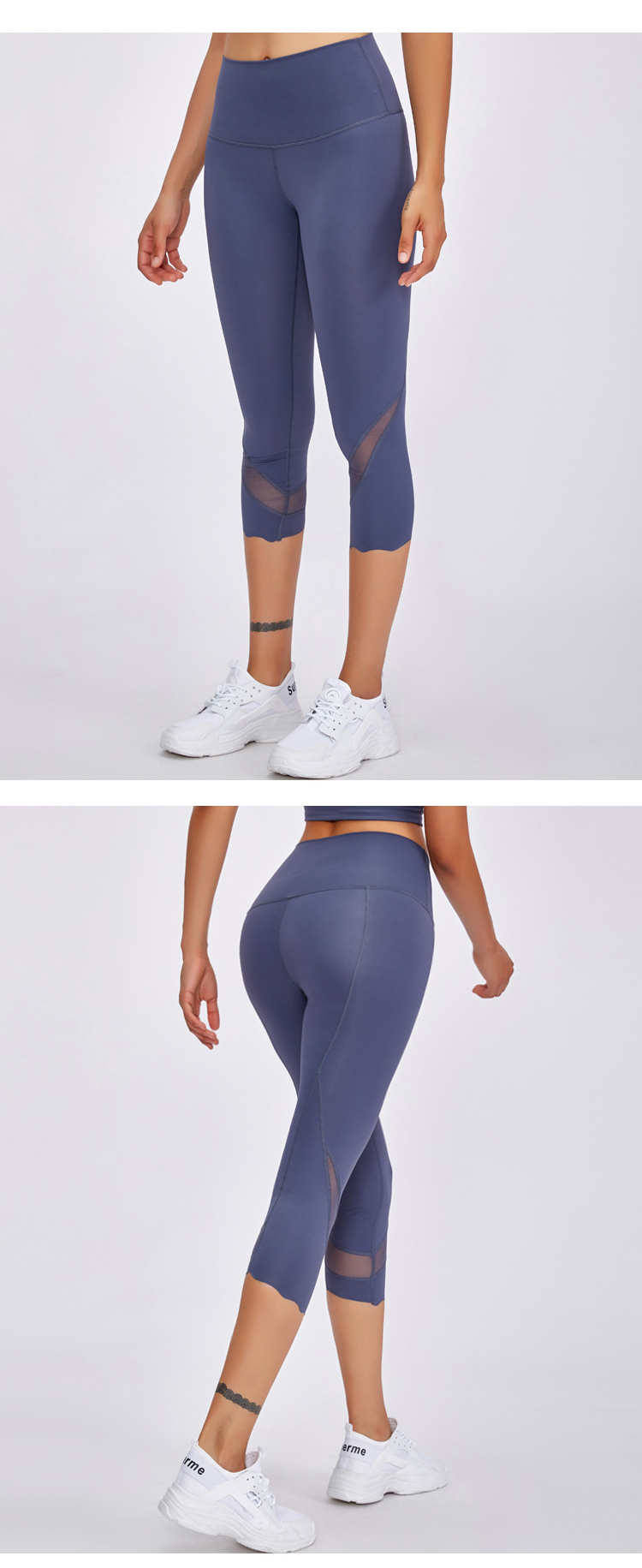 Anti Static Eco Women Tight Yoga Pants 2X Winter Walking Leggings With Pockets
