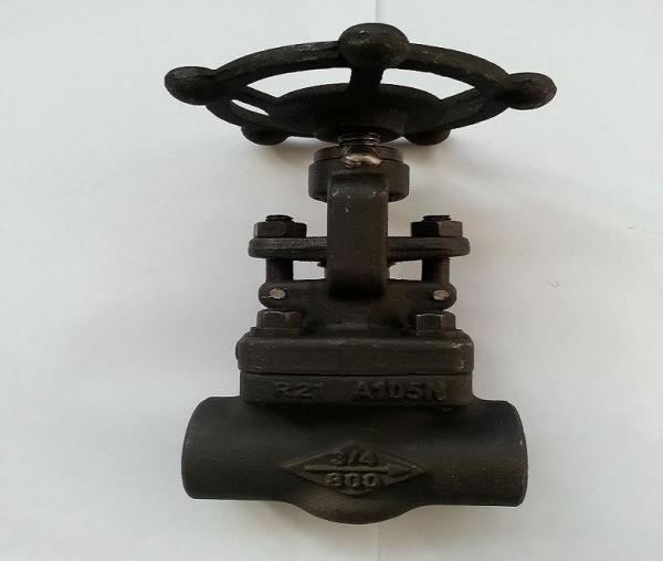 LF2 / A105N Forged Steel Gate Valve Bolted Bonnet Socket - Welding End