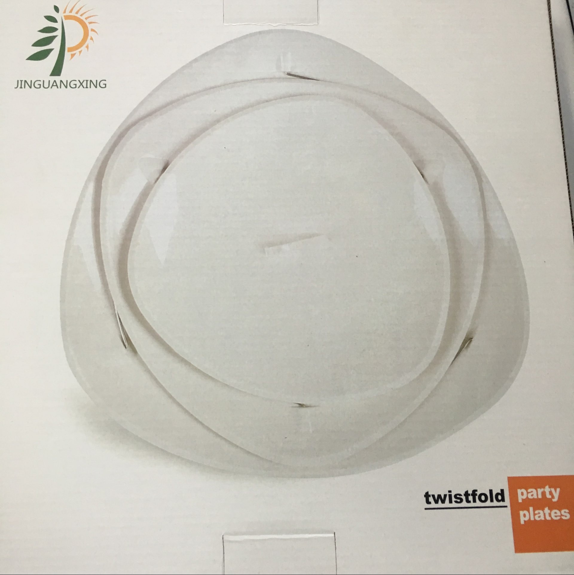 Fruit Three Tier Serving Tray Twistfold Cake Party Plates ECO Friendly