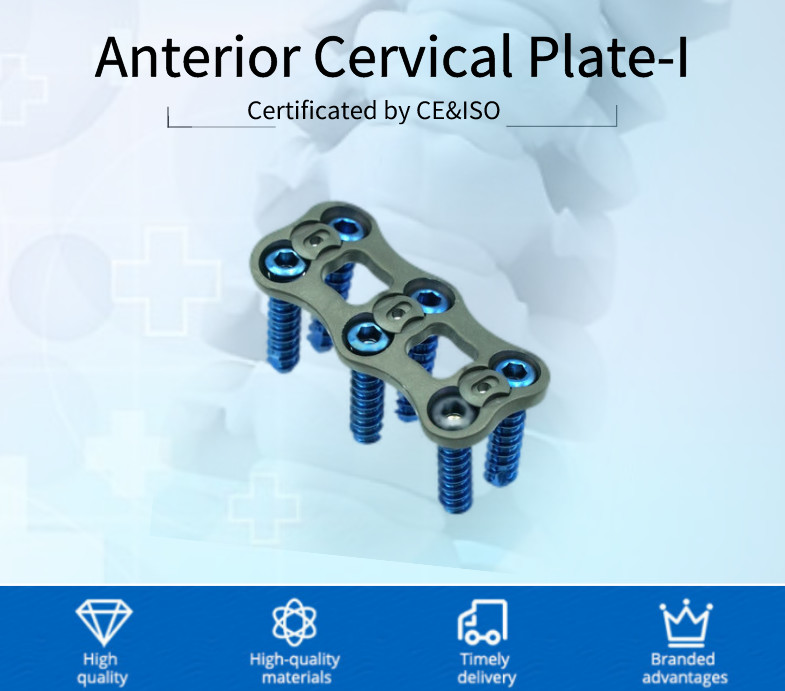Anterior Cervical Screw Orthopedic Surgery Instrument For Cervical Fixation
