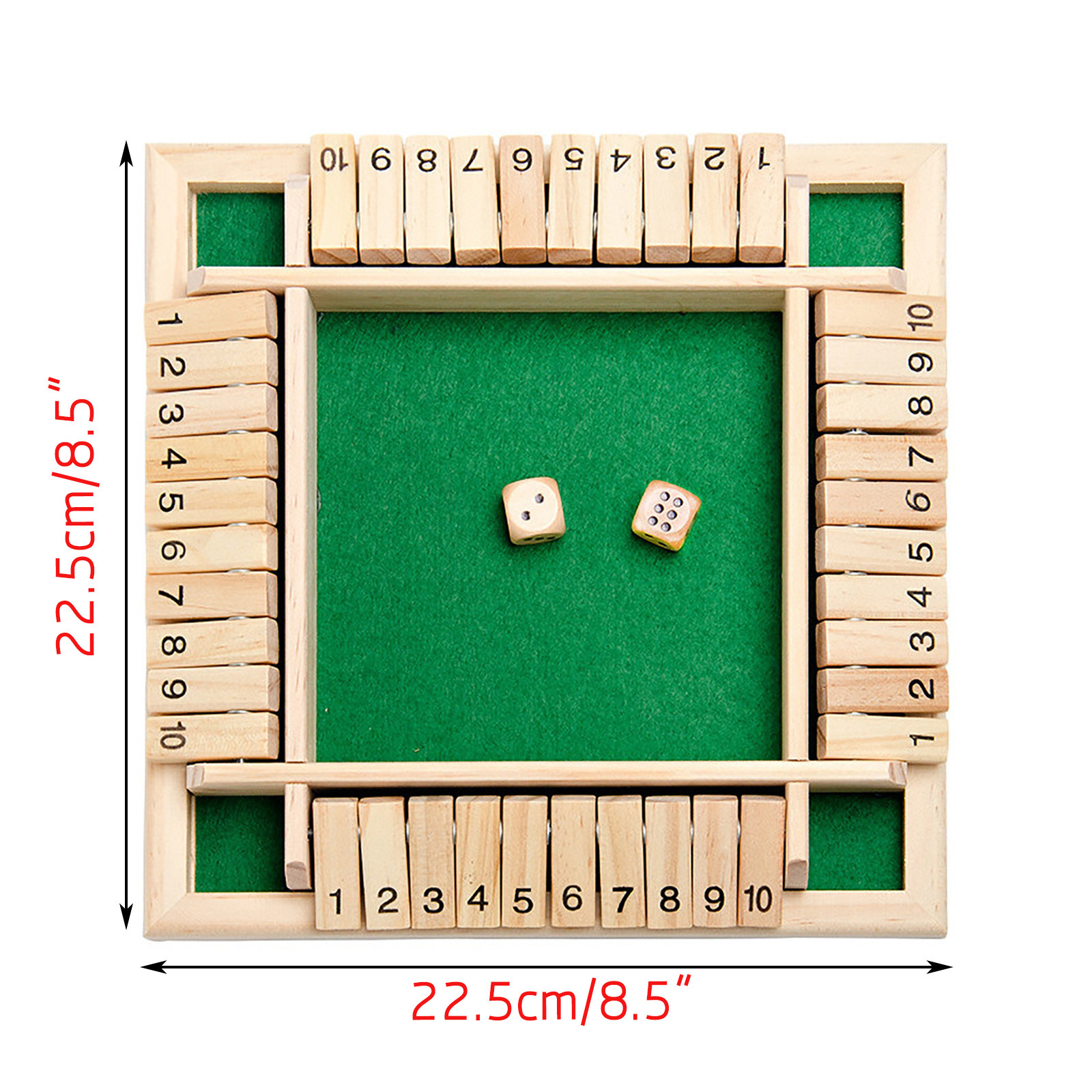 Children 91mm Wooden Chess Pieces Family Activity Kids Wooden Chess Set