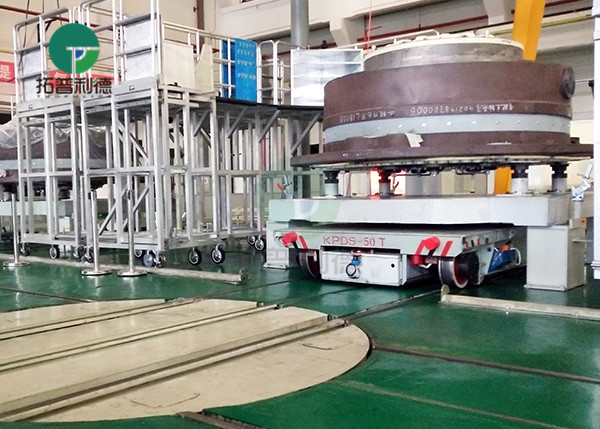 40 Tons Capacity Factory Apply 360 Degree Rotated Customized Electric Turntable