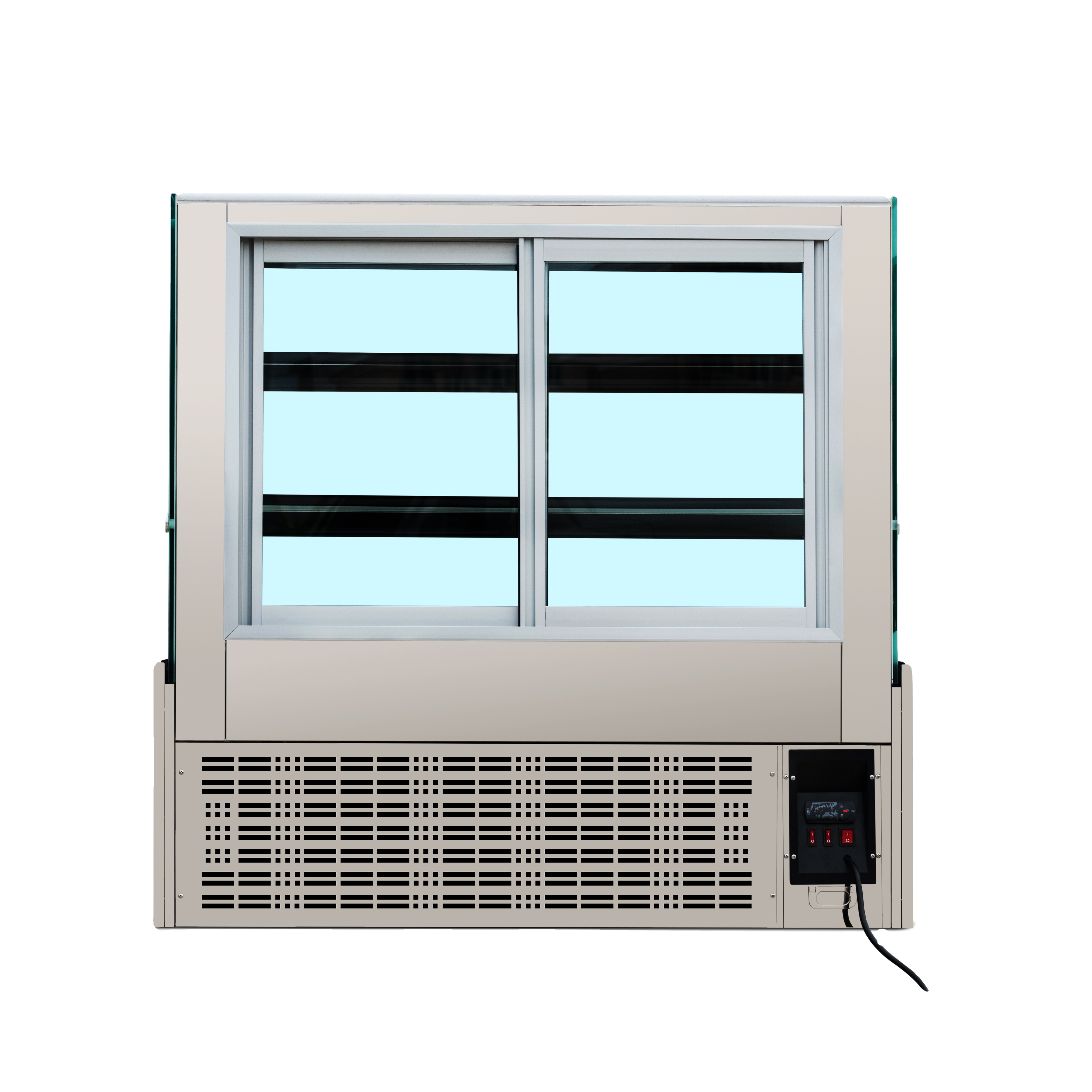 Cake showcase refrigerator pastry display case freezer for bakery shop with CE/ETL