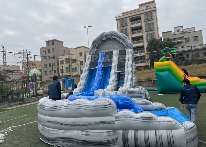 Backyard nylon thread Inflatable Water Slide For Kids
