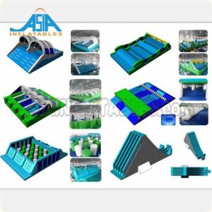 Buy cheap Durable Insane Inflatable 5k Obstacles Course 72x12m Or Customized product