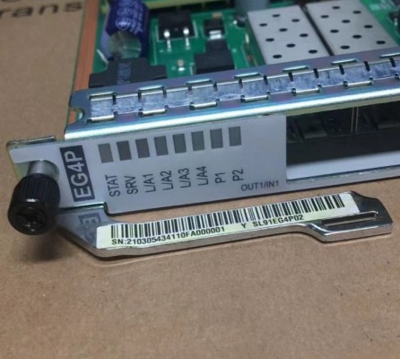 SL91EG4P 4-port RJ45 or SFP 2-way RJ45 Gigabit Ethernet Interface Board with Power Supply