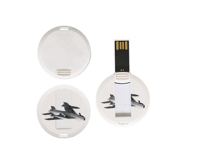 Round Gift USB Flash Drive Custom 4Gb-64Gb Credit Card USB Flash Drive