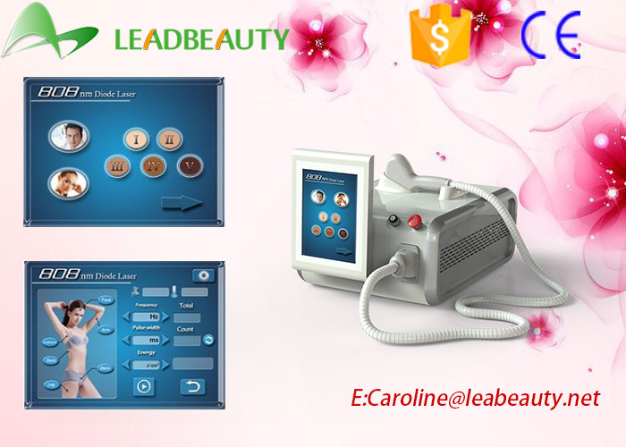10.4 inch touch screen CE approved professional 808nm diode laser hair removal machine for sale