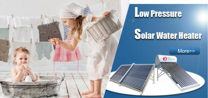Vertical Vacuum Tubes Solar Collector Low Pressure Solar Water Heater For Pool 1