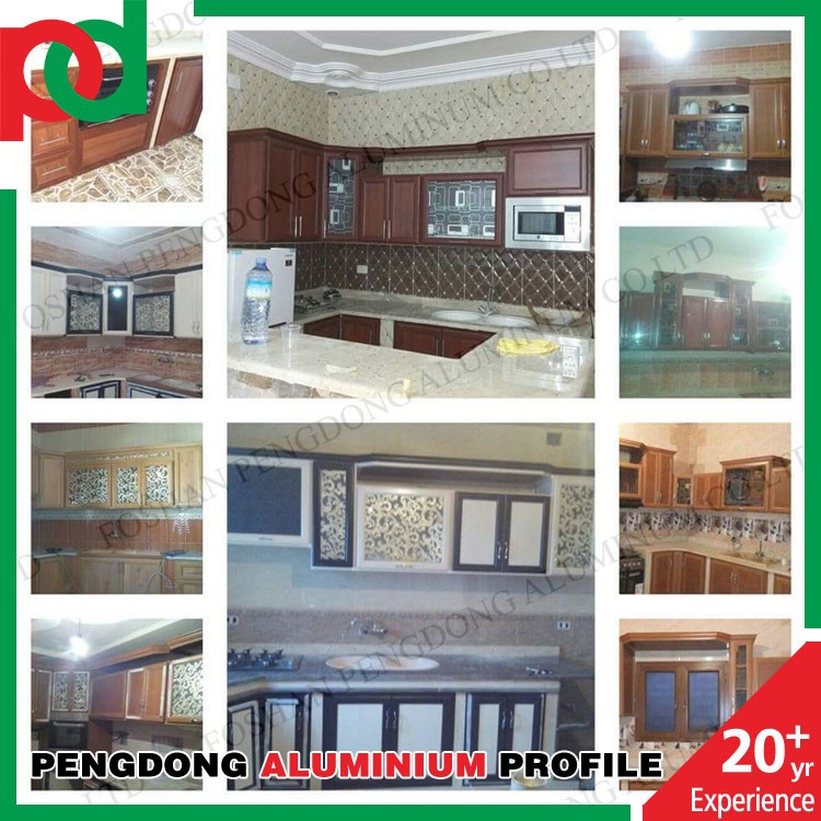 Full set of Israel Powder Coated Aluminium kitchen profile