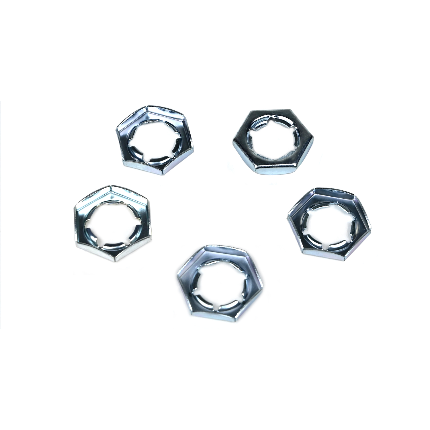 Contact Customer Service for Customized M16 Zinc Plating Self Locking Counters Nuts