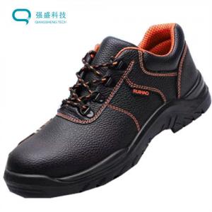 China PU Outsole Mens Safety Boots ESD Cleanroom Shoes Leather Upper Black on sale