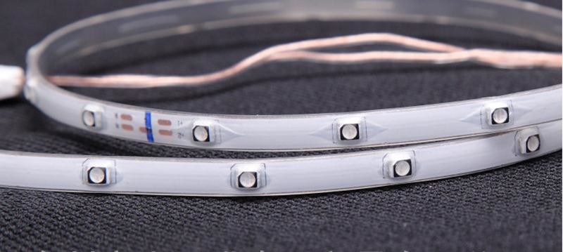 450mAh Small Battery Mini LED Light Strips For Shoes , Battery Led Strip Lights