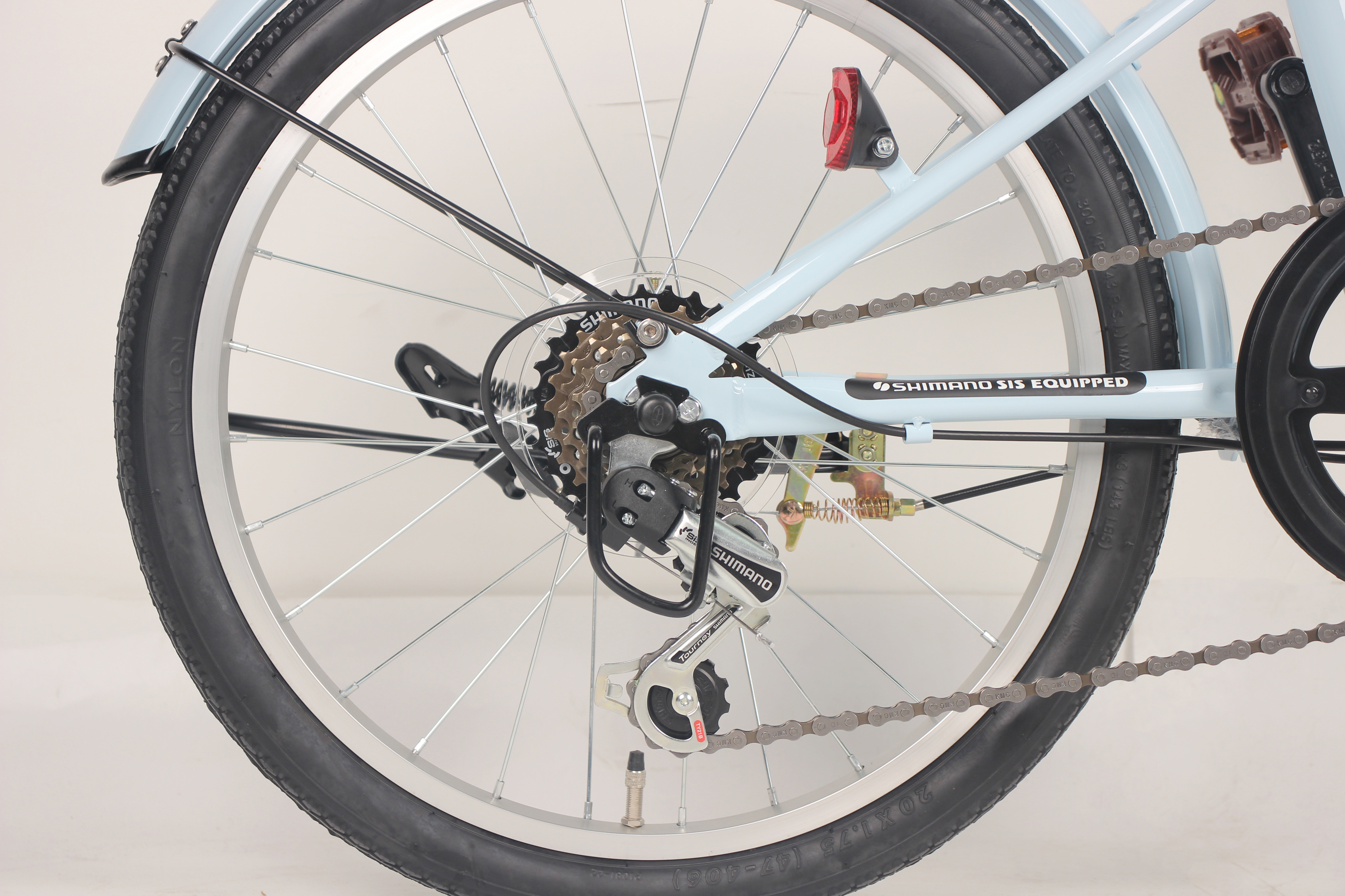 Carbon Frame 2 Wheel Folding Commuter Bicycle With Antirust Chain