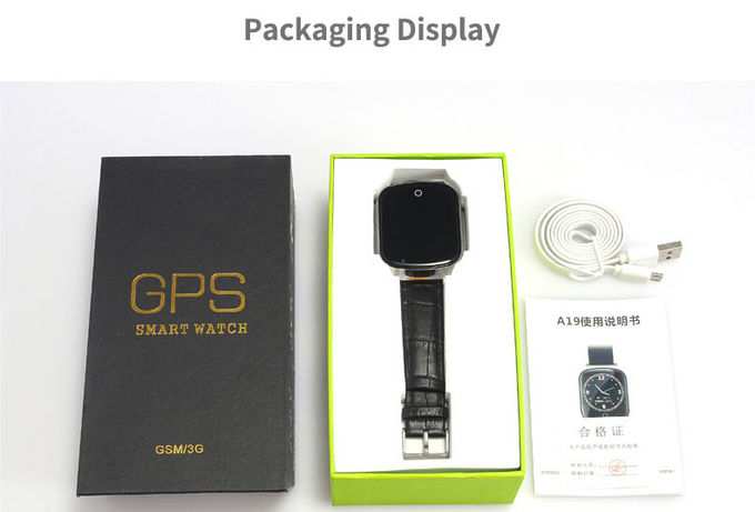 600mAh Portable WCDMA GSM Children'S Gps Phone Watch 1.54'' SCREEN